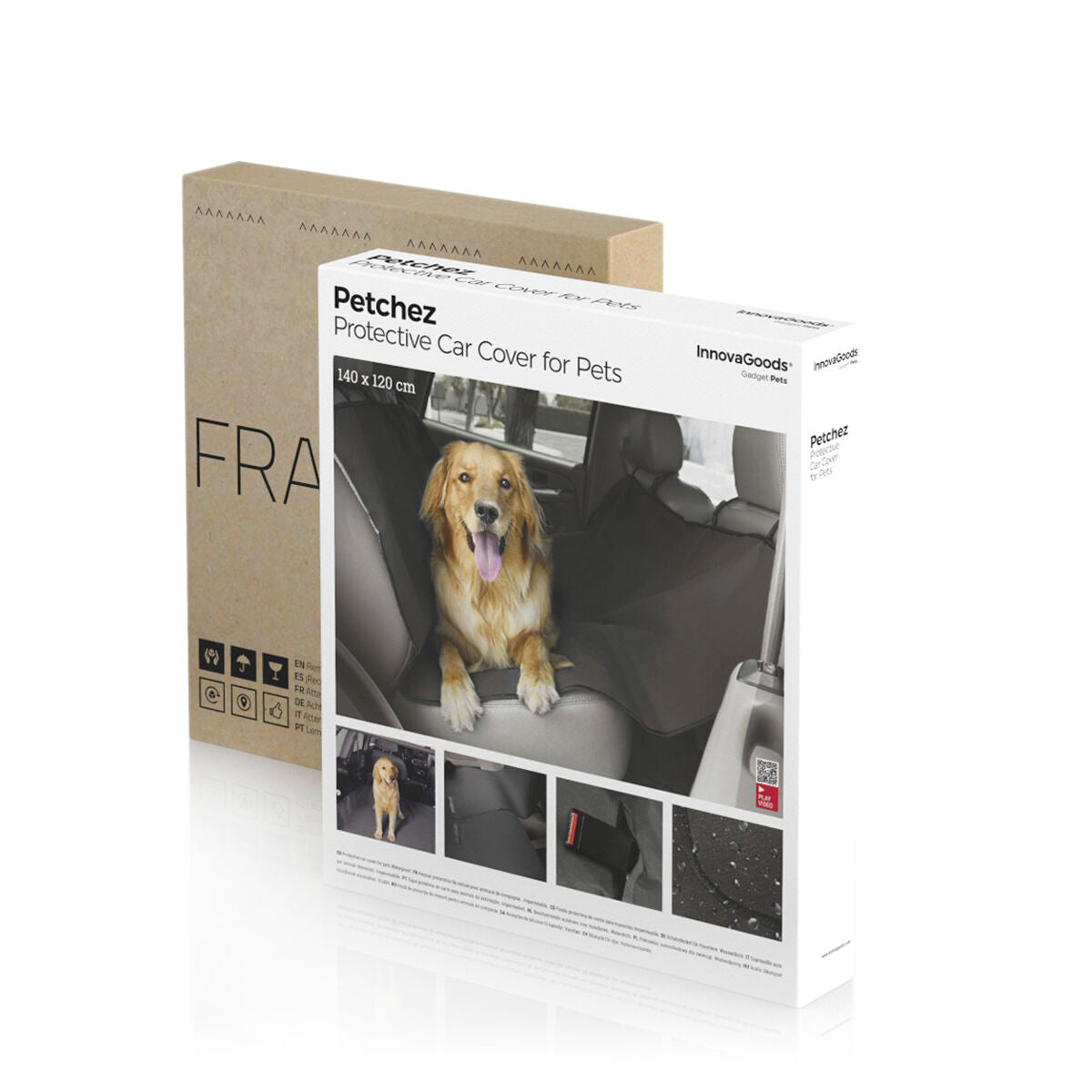 Funda Protectora para Coche para Mascotas